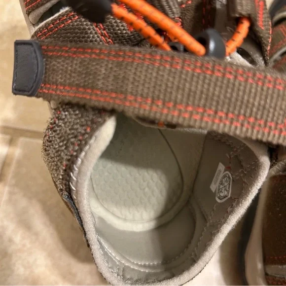 Keen Kids Outdoor Adventure Sandals - Brown and Orange - Picture 7 of 7